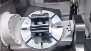 AST 9652 Serisi CNC Fikstürü Uzun Yapılı Kendinden Merkezlemeli Hassas İş Tutma