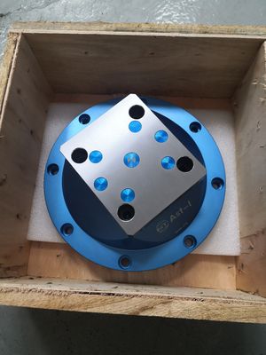 Çelik İş Parçası Sıfır Nokta CNC Makinesi 0.005mm Tekrarlama Konumu