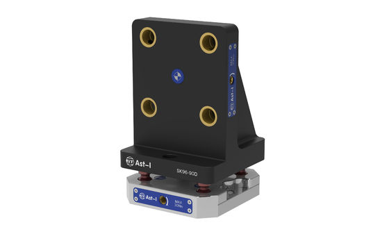 0.005mm Makine Sıfır Noktası İş Tutma Sert Çelik 22KN Kilitleme Kuvveti Alüminyum