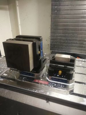 0.005mm Makine Sıfır Noktası İş Tutma Sert Çelik 22KN Kilitleme Kuvveti Alüminyum