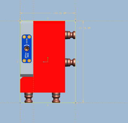 Kesinlik El Sıfır Nokta Klampo Alüminyum 96 Tull Stud Acc