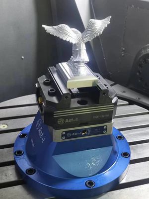 Width 130mm Self Centering Vise Fixtures And Clamping Systems For 5 Axis Riser CNC
