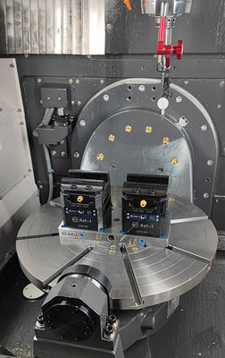 3/4/5 CNC Aks Destekli Axis Armatür Fikstürleri - OEM Mevcut 208*106*25mm