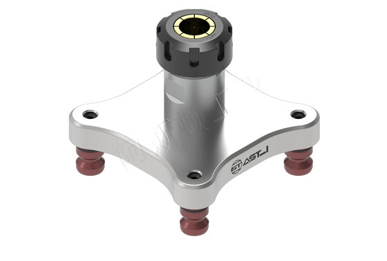 Precise Manual Clamping Fixture 5 Axis CNC Machine Fixture Superhard Aluminum