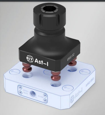 Superhard Steel Precision Milling Machine Fixtures ER Type For 3 / 4 / 5 Axis CNC Clamping